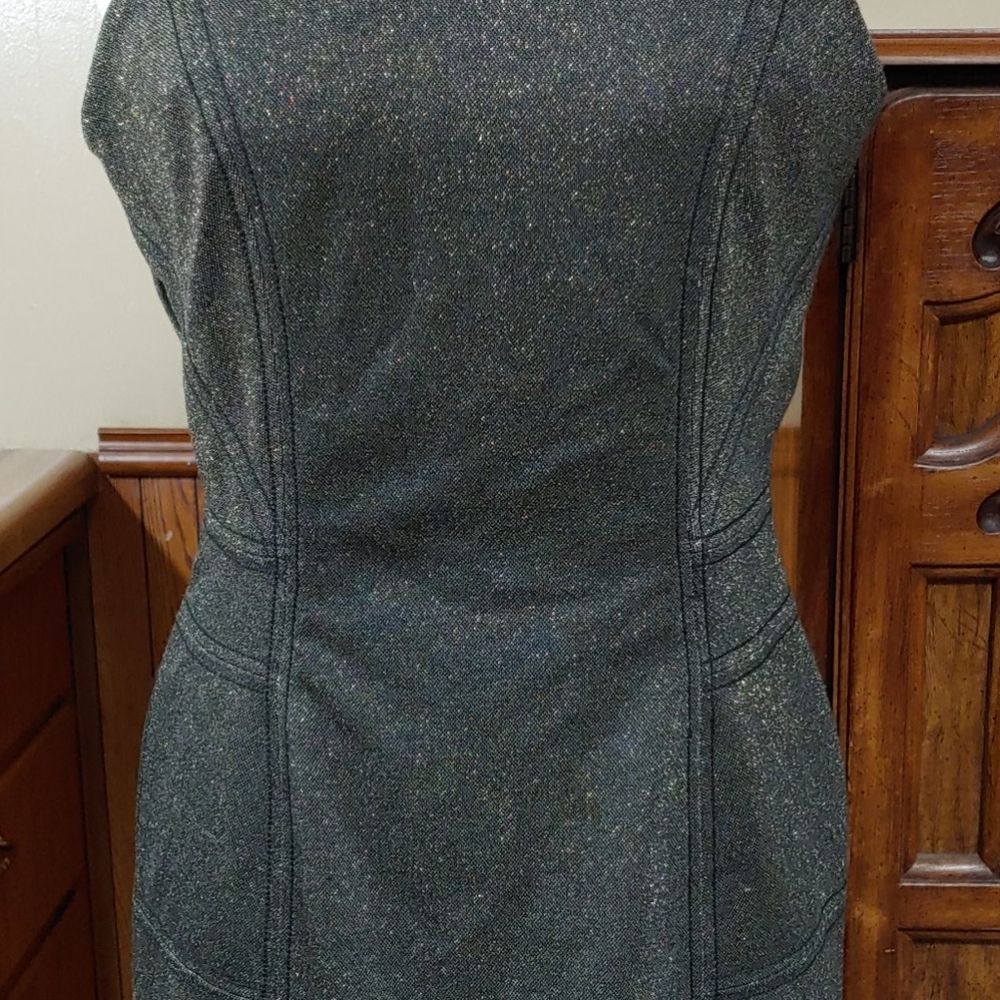BCBGeneration Shimmer Cocktail Dress M - Picture 4 of 11